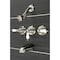 Kingston Brass KB236PLPN Three-Handle Tub and Shower Faucet, Polished Nickel KB236PLPN - alternate 2